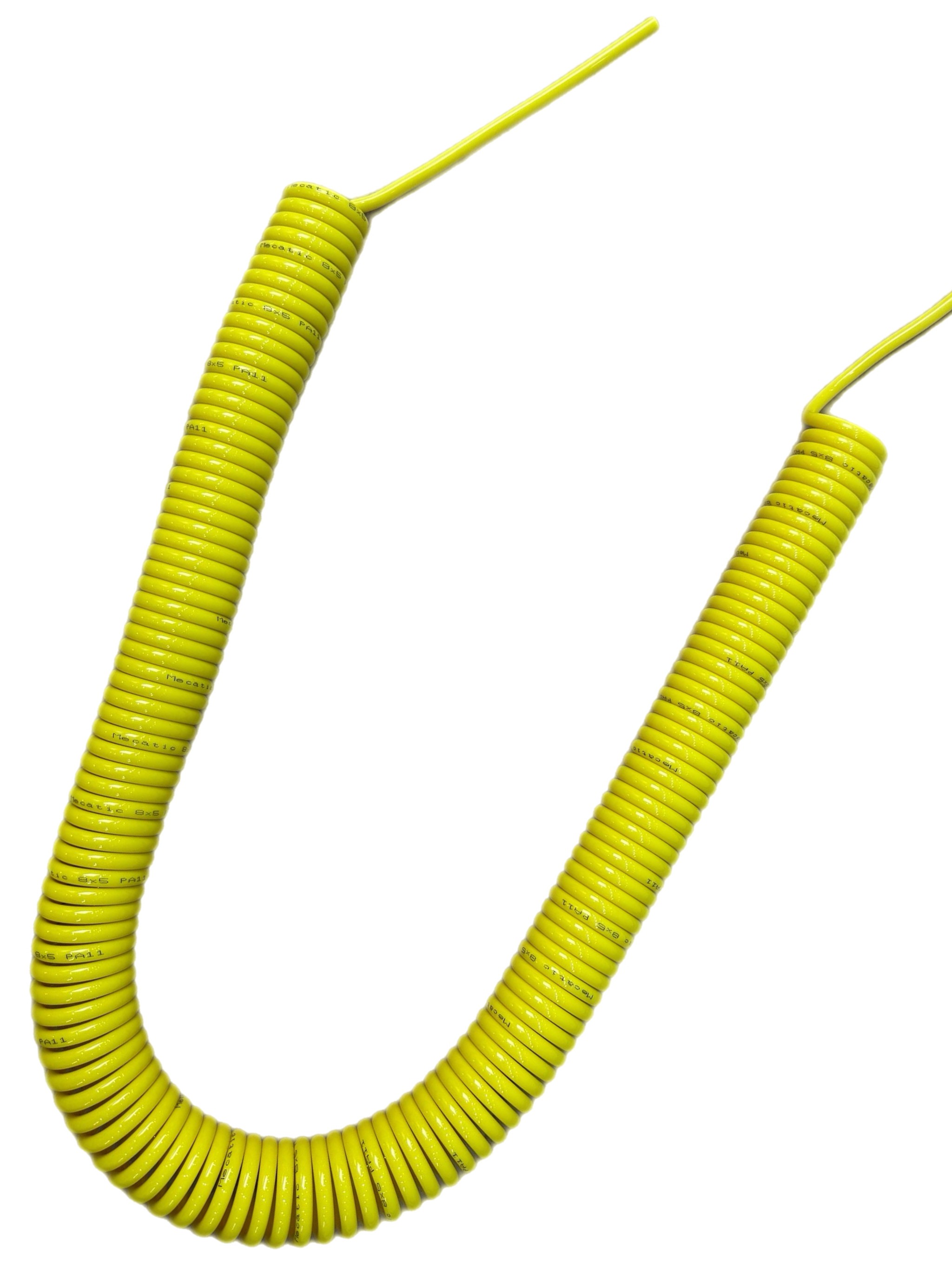 Manguera espiral 5X8 limpia llantas 15M Amarilla PA11