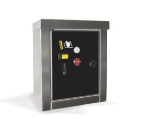 Cajón de mando INOX monedero electrónico