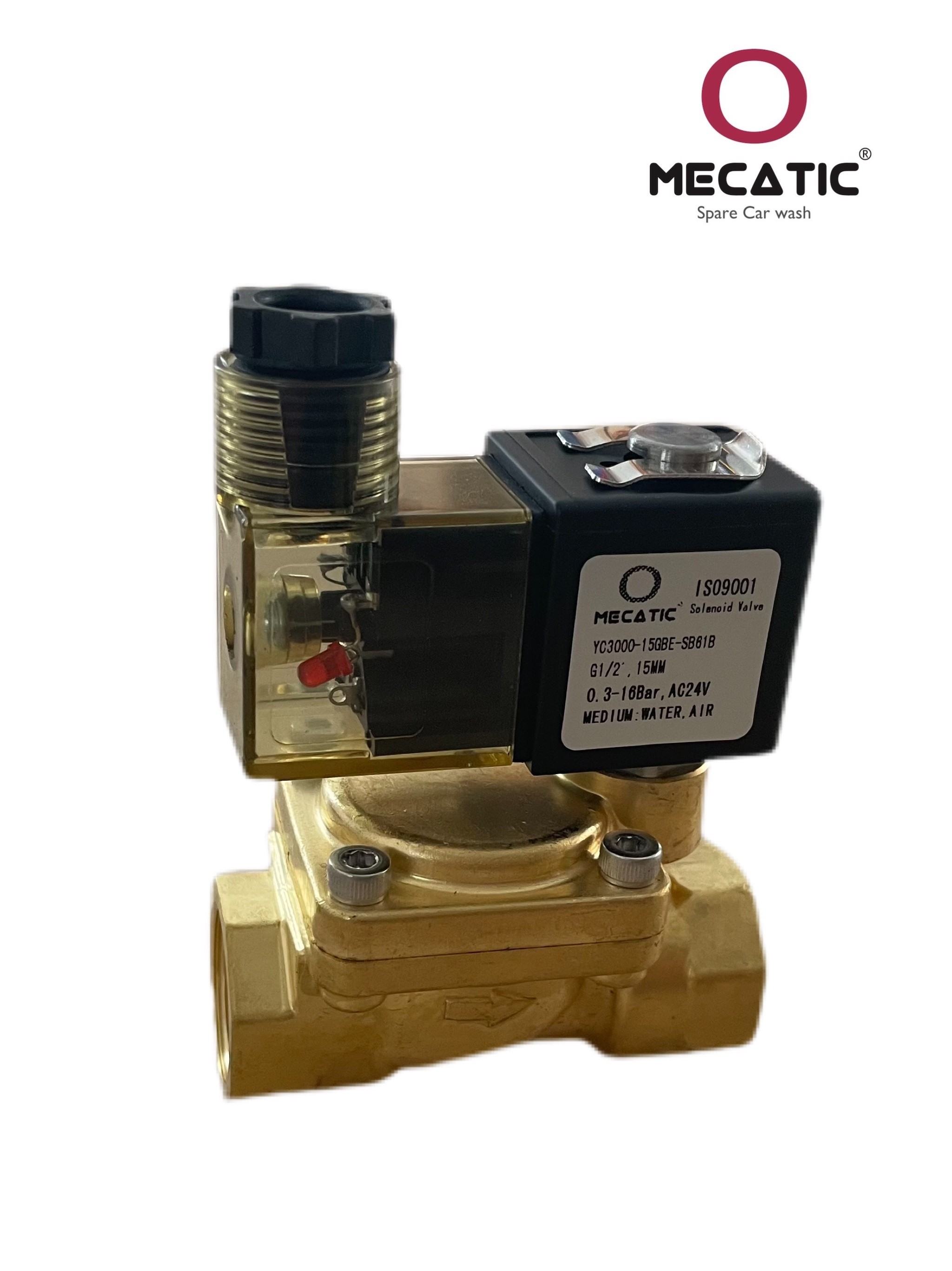 Electroválvula de 1/2" 220V Mecatic