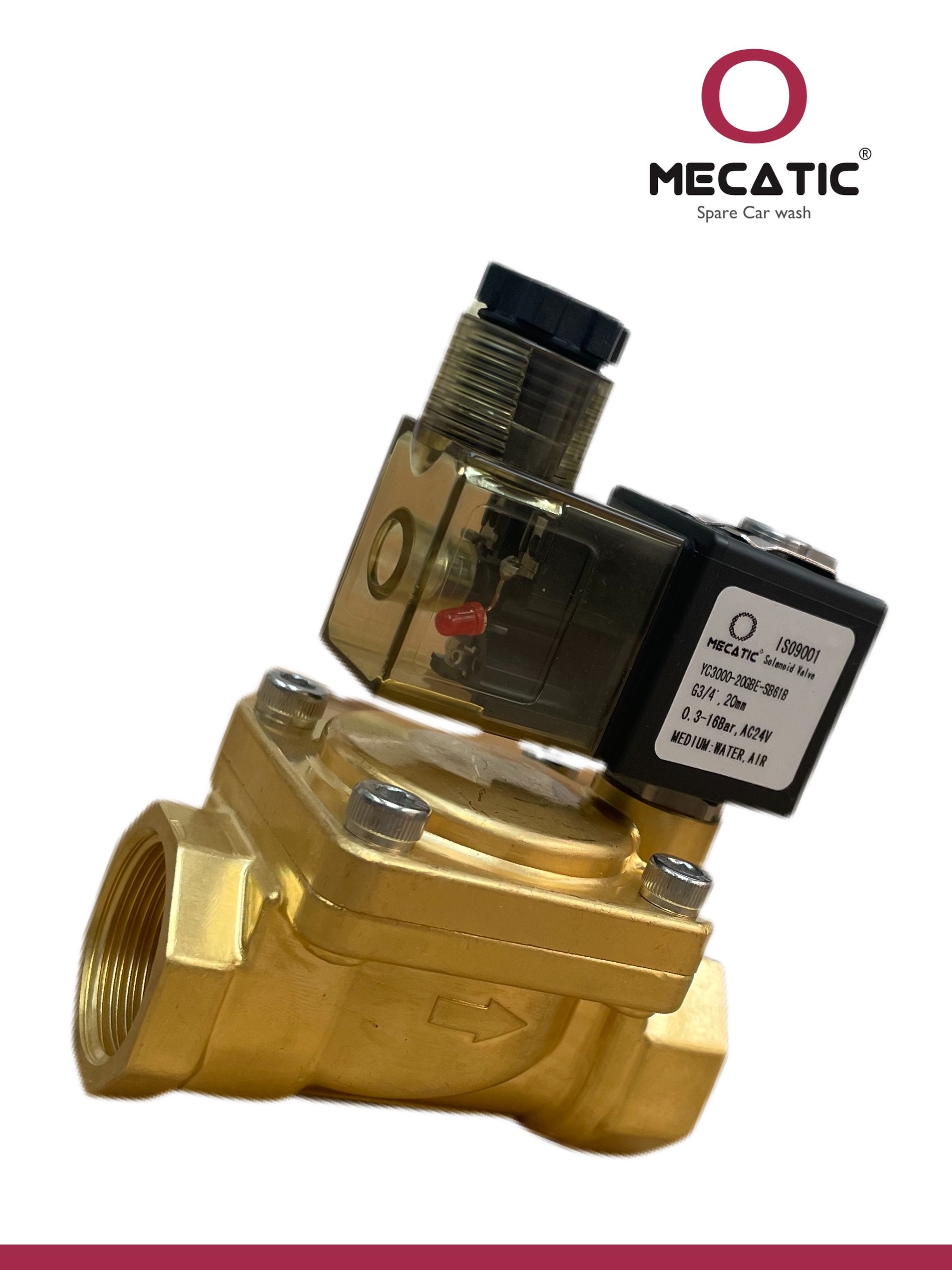 Electroválvula de 3/4" 220V Mecatic