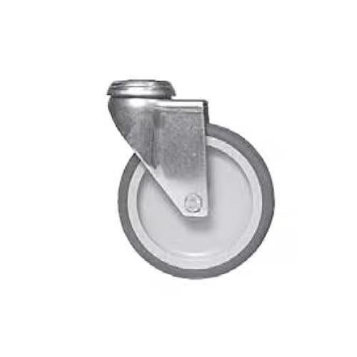 Rueda Cáster 4" INOX para platos Mosmatic